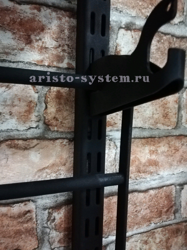 Проект На заказ  - Черная гардеробная система Aristo